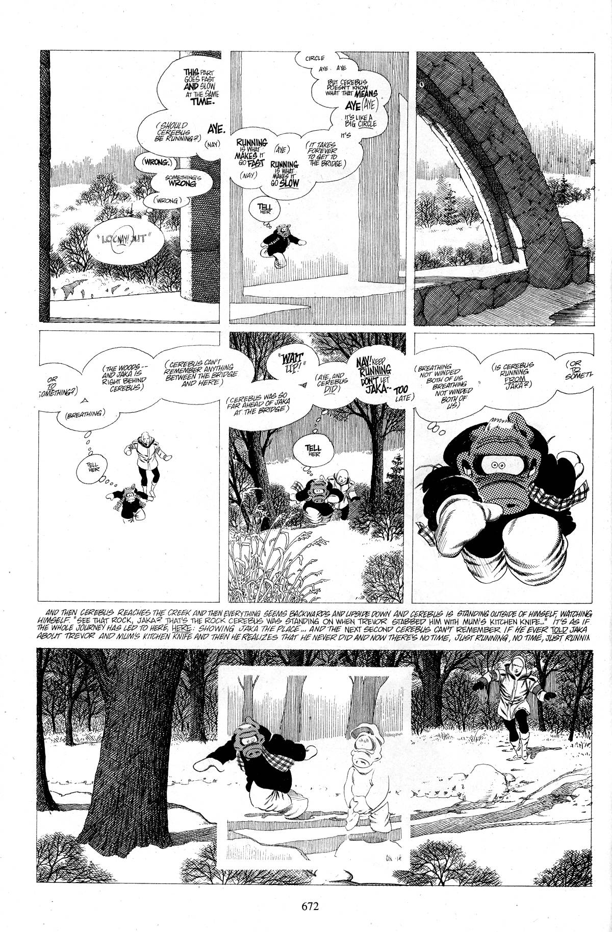 Read online Cerebus comic -  Issue #265 - 9