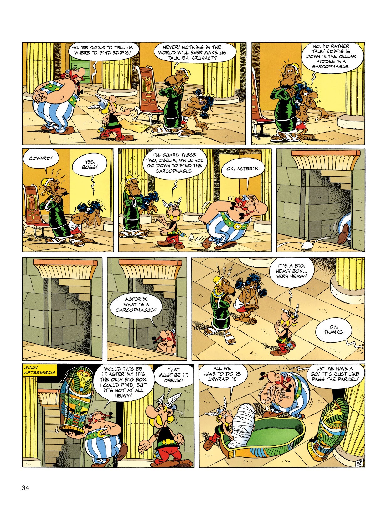 Read online Asterix comic -  Issue #6 - 35