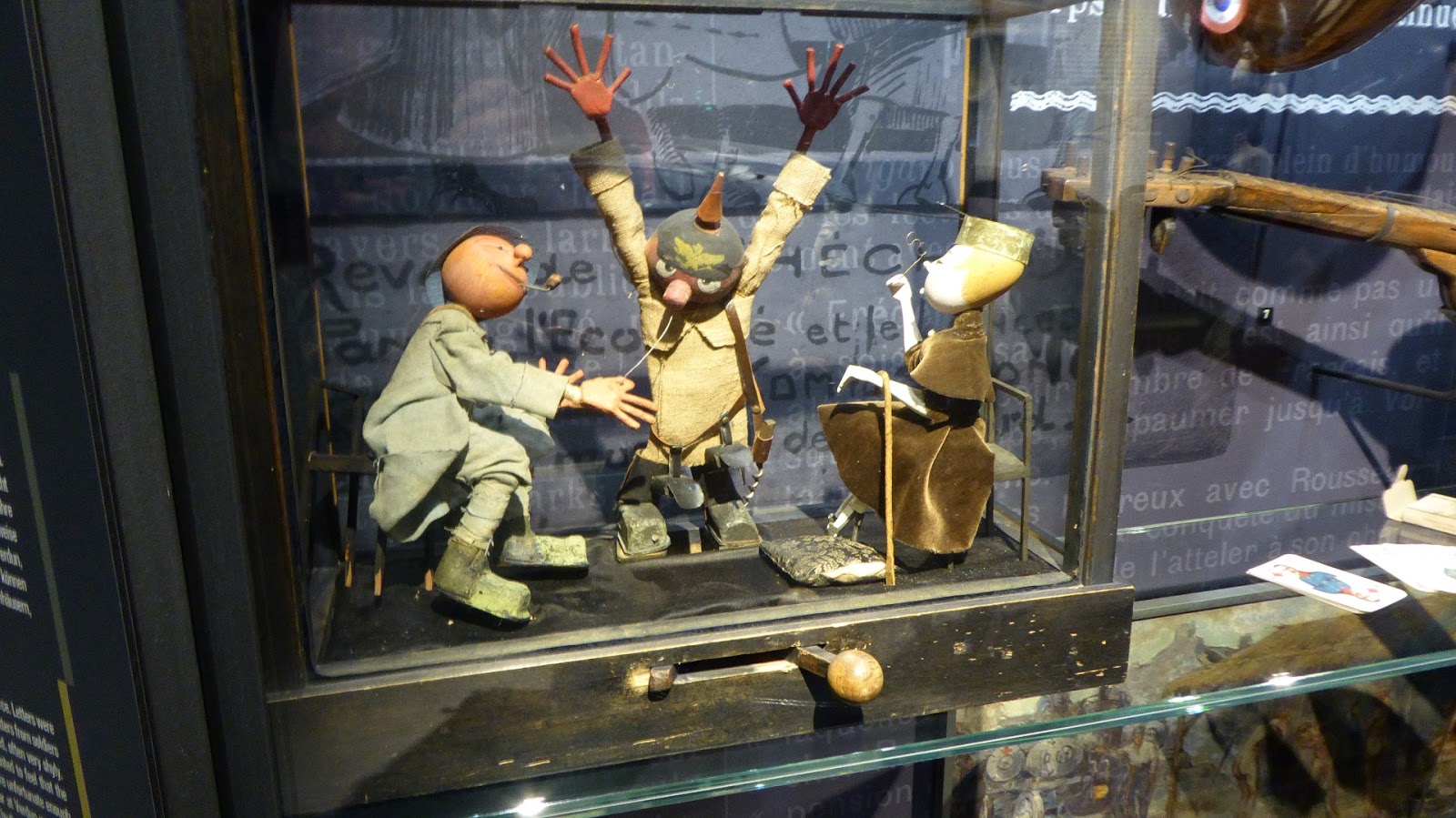 Toy soldiers and real battles WW1 French puppet theater at Verdun