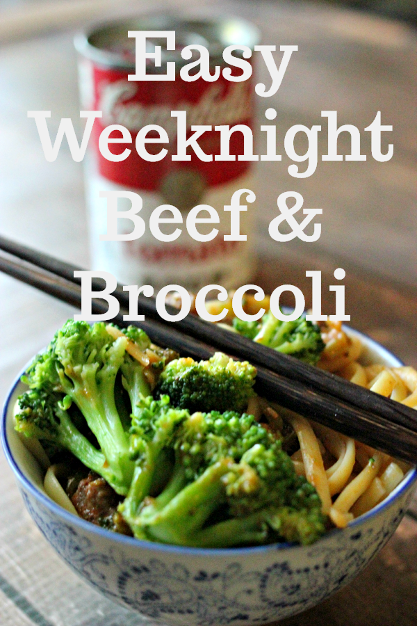 Easy Weeknight Beef and Broccoli #Labels4Edu #Shop