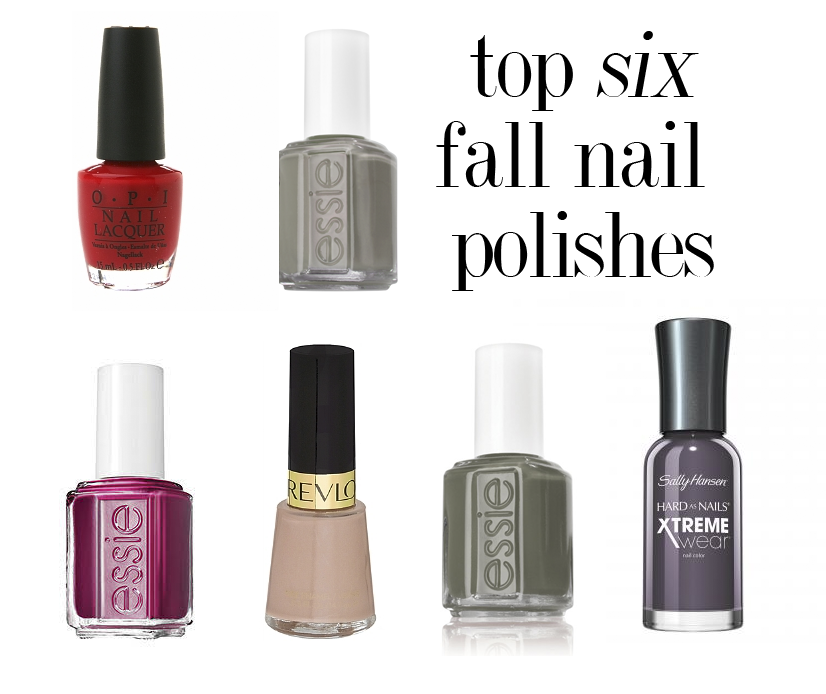 Top 6 Fall Nail Polishes — life according to francesca