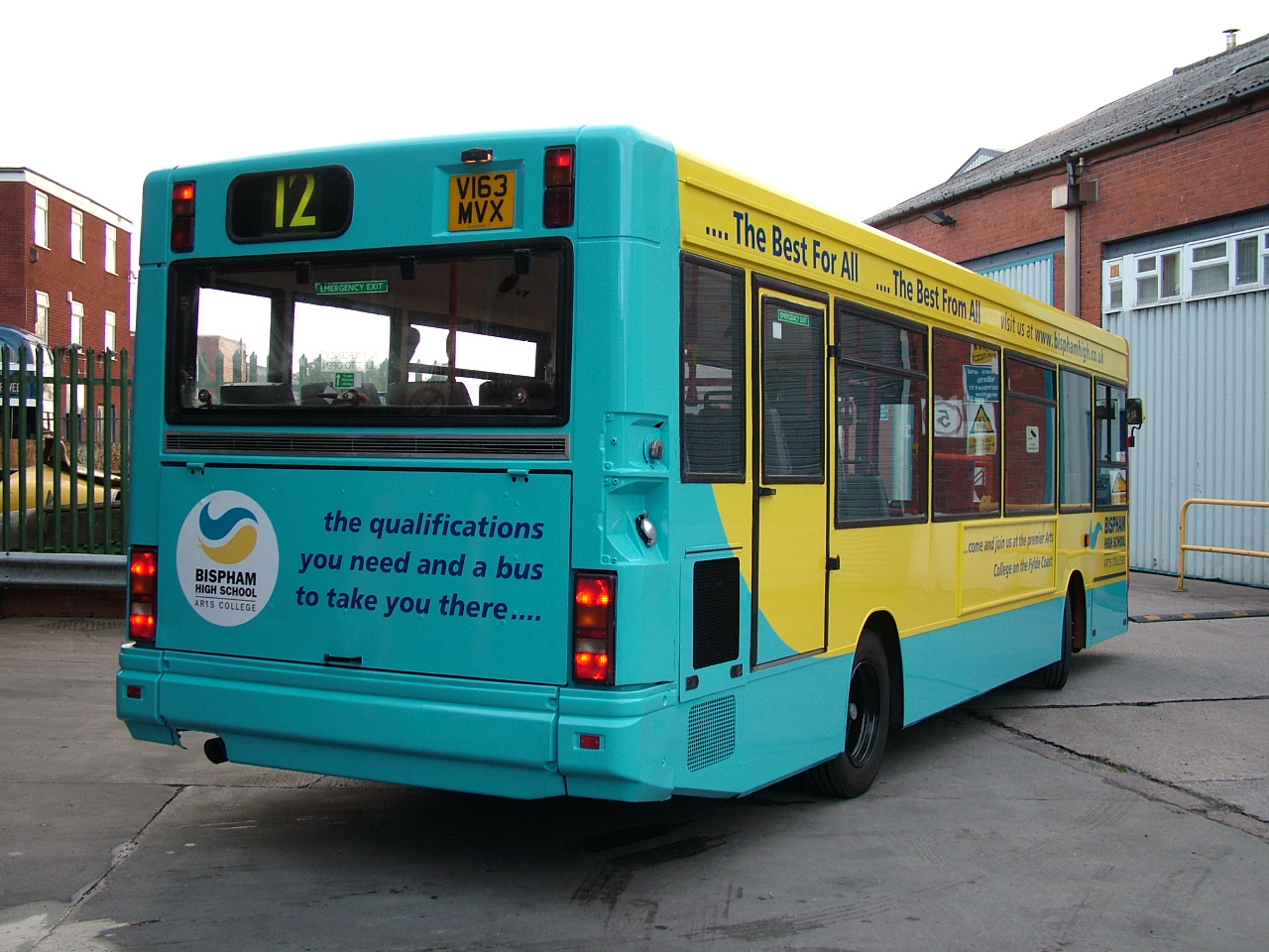 Catch22Bus we're all over Blackpool Bispham High bus ready for the road