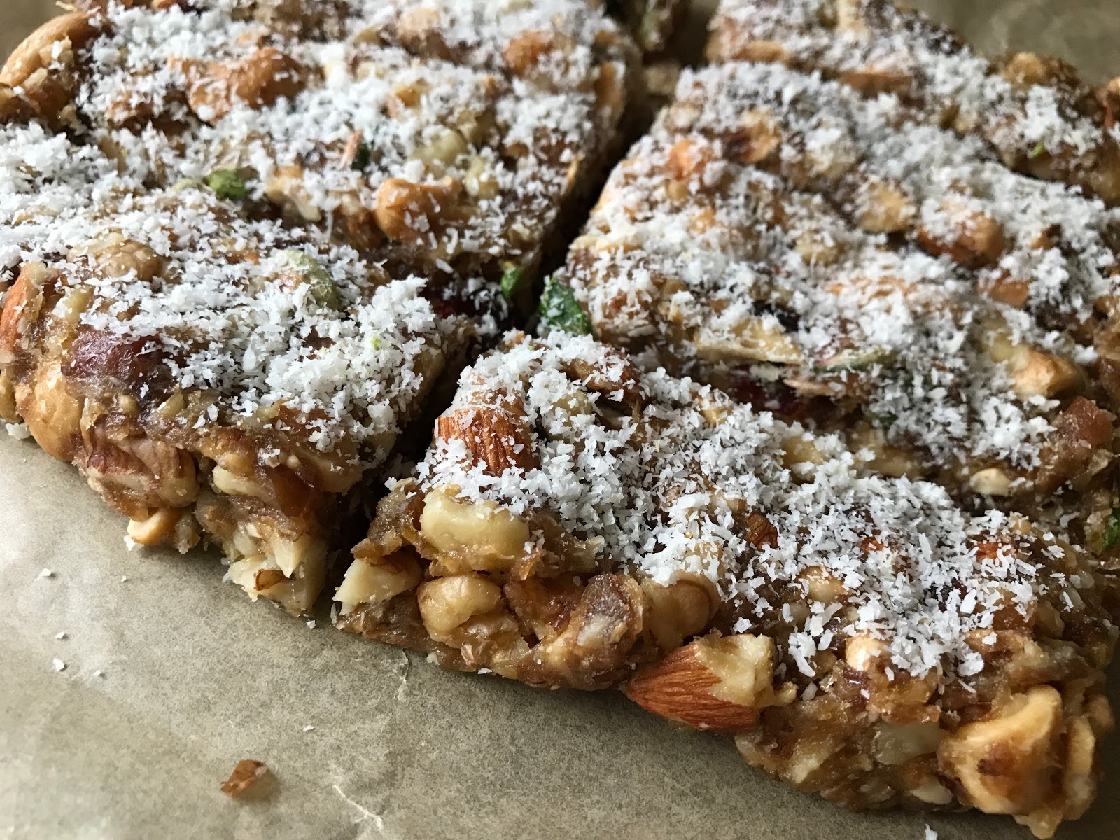 Vegan Date and Nut Bars No Bake Ep. 312 Baking with Eda