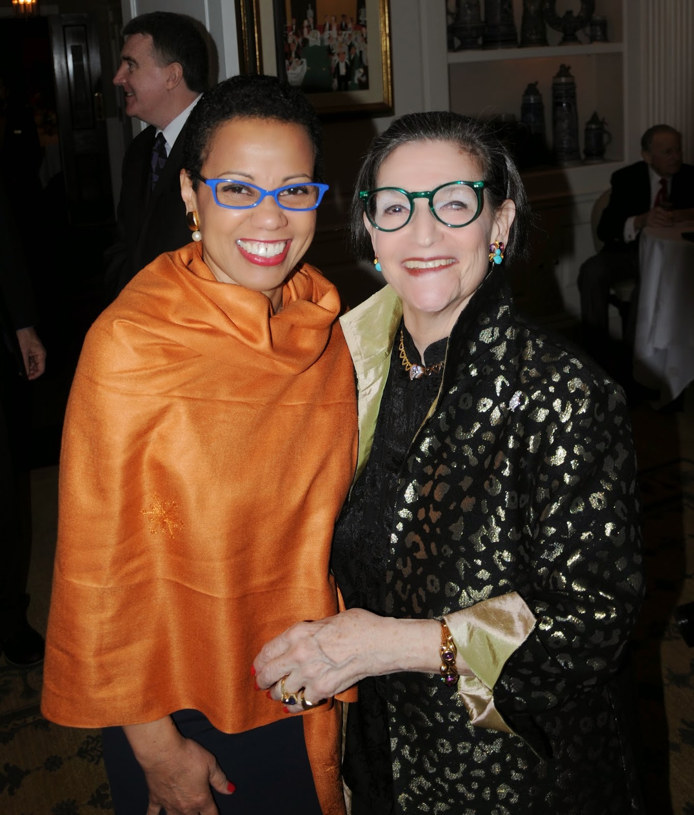 Karen with Harolyn Blackwell (New York, March 2014) Karen with Harolyn Blackwell (New York, March 2014)