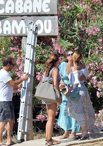 Princess Madeleine held a party for Chris O'Neill at the Cabane Bambou in St. Tropez