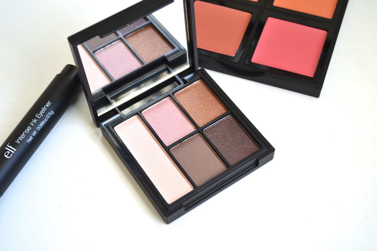 Aquaheart e.l.f. Clay Eyeshadow Palette in Saturday Sunsets Swatches