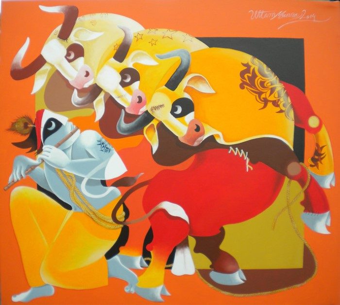 Я рисую то, что мне нравится. Uttam Manna