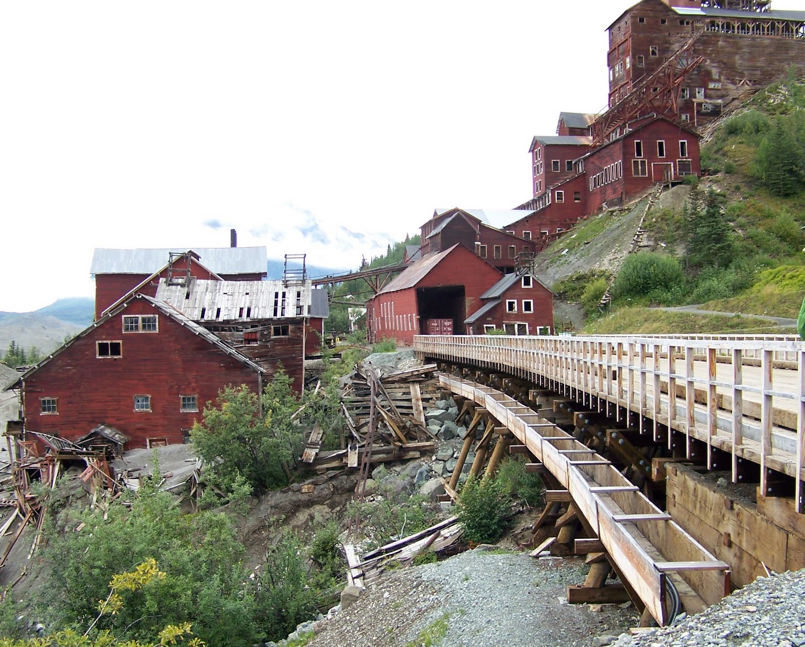 Charlie and Mary's Alaska Adventures Kennecott Copper Mine