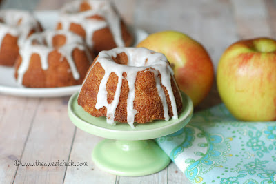 #apple, #cake, #cinnamon, #glaze, #bake