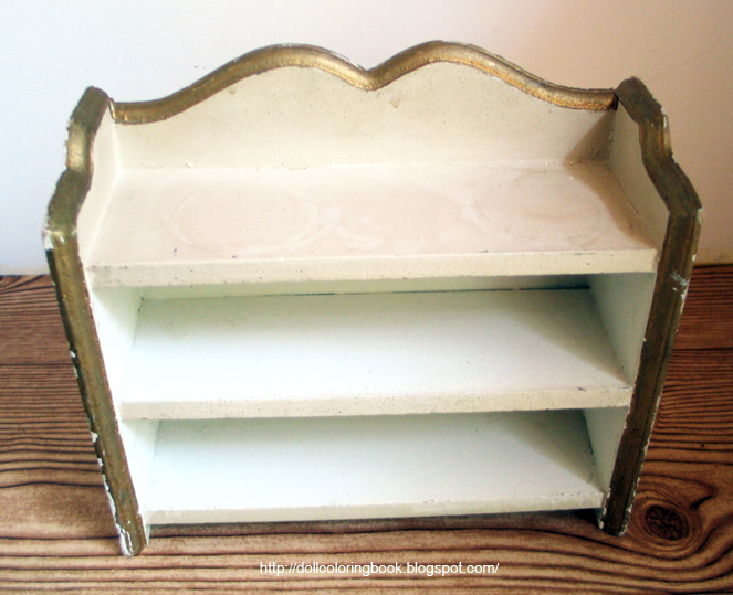 bookcase changing table