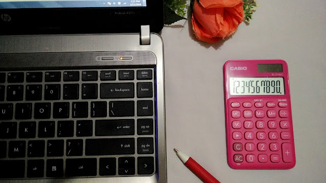 casio my style colorful calculator