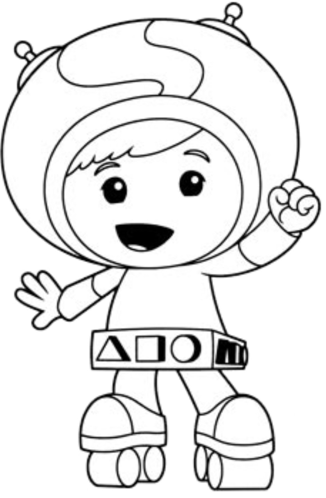 umizoomi coloring pages print - photo #48