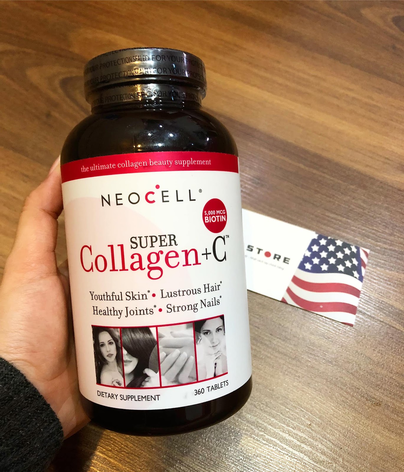 Viên uống Super Collagen + C 2019