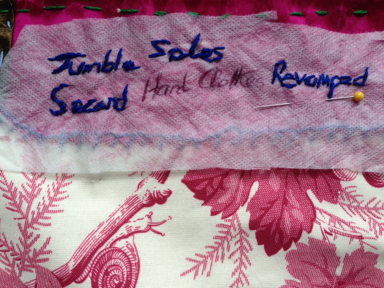 arthur+martha: Jumble sales, second hand clothes revamped