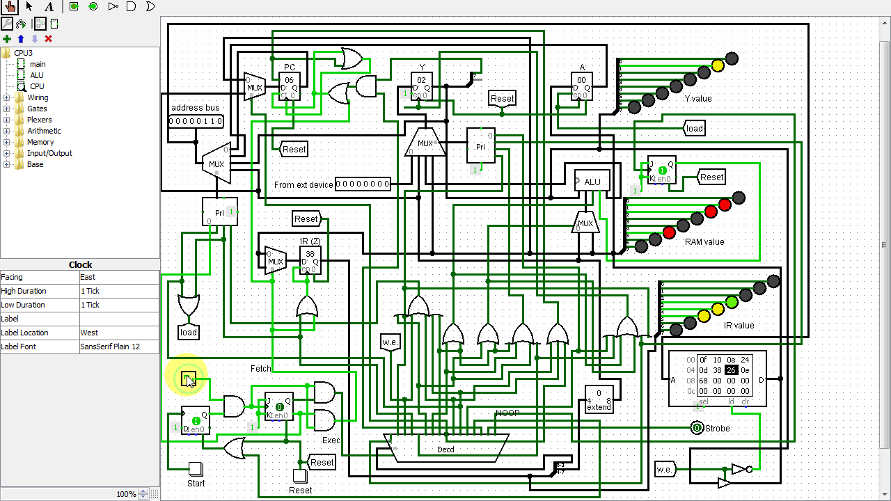 Mark Craig's Blog Testing and Improving My CPU Design with Logisim