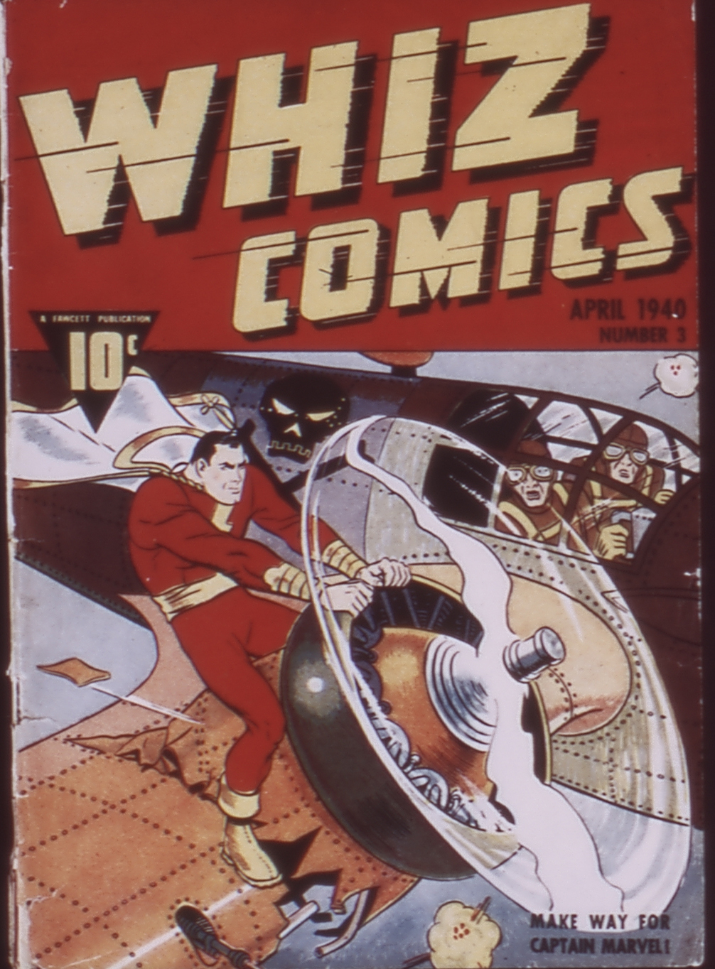 Read online WHIZ Comics comic -  Issue #3-April 1940 - 1