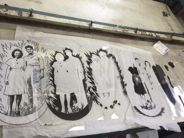 The Marriage Of Cross Stitch And Graffiti Bright Bazaar By Will