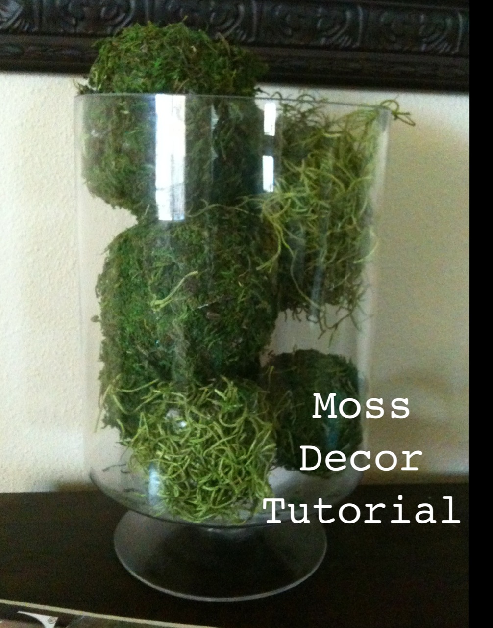 . Moss Decor Tutorial DIY Moss Balls