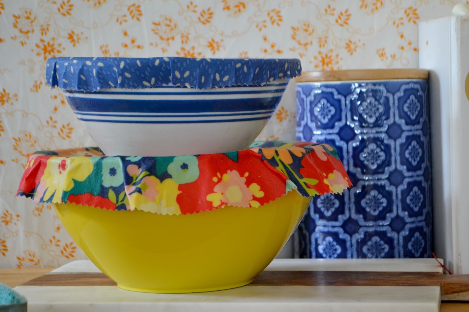 Attic Lace DIY Beeswax Bowl Covers