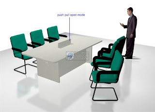 Meja Rapat Dengan Jaringan Internet dan Kursi Rapat Kantor - Meja Rapat Semarang - Furniture Kantor Semarang