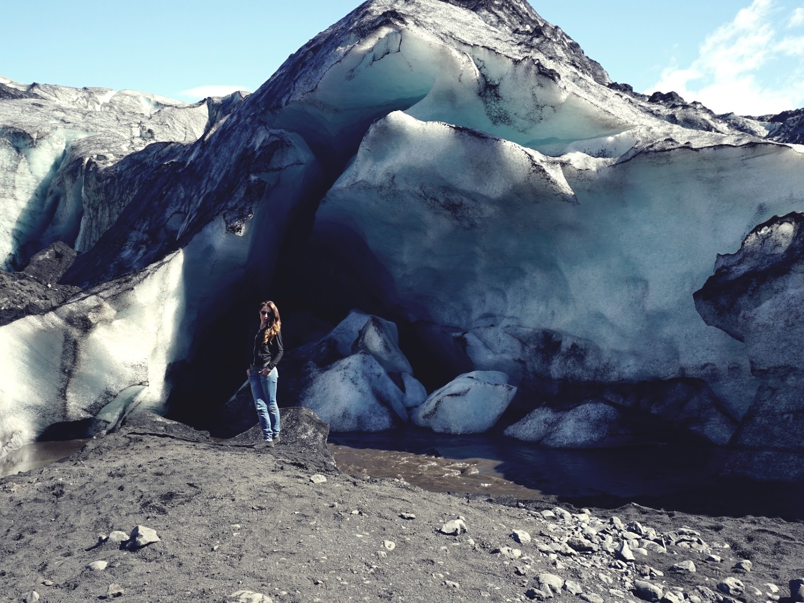 Lodowiec Solheimajokull, lodowiec, Myrdalsjokull, Islandia, południowa Islandia, zwiedzanie Islandii, panidorcia, Pani Dorcia blog, blog o Islandii, co zwiedzić w Islandii