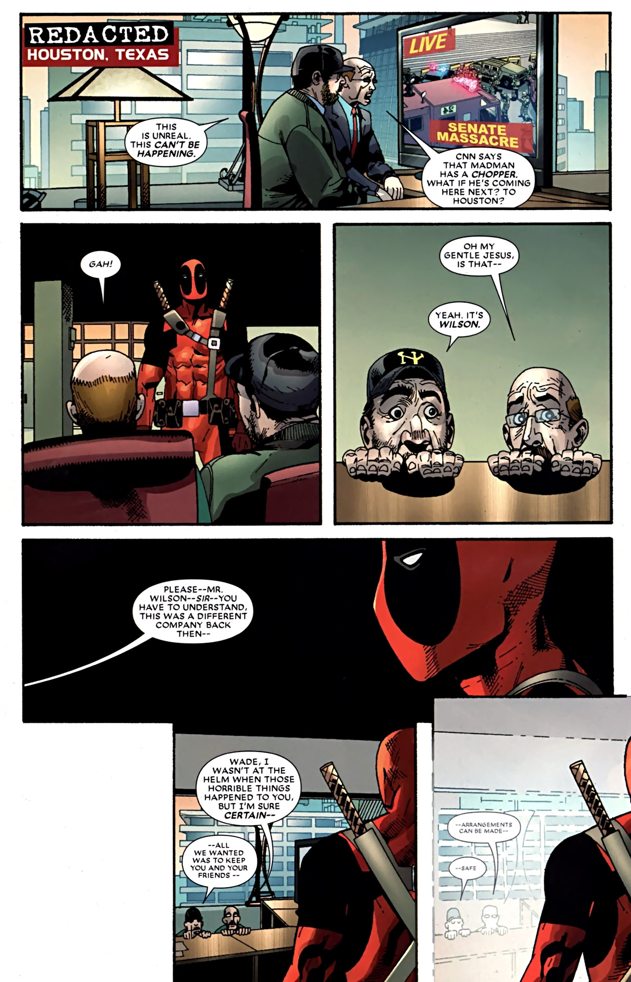 Read online Deadpool: Wade Wilson's War comic -  Issue #4 - 19