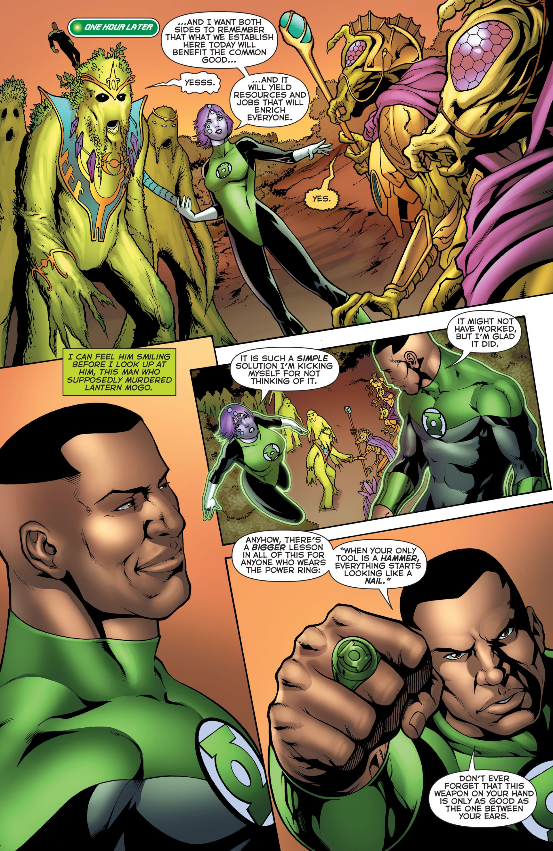 Read online Green Lantern Corps (2006) comic -  Issue #61 - 19