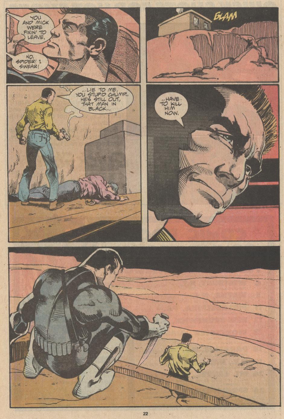 Read online The Punisher (1987) comic - Issue #19 - The Spider - 18