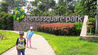 Scientia Square Park Tangerang - Taman Asyik di Gading Serpong