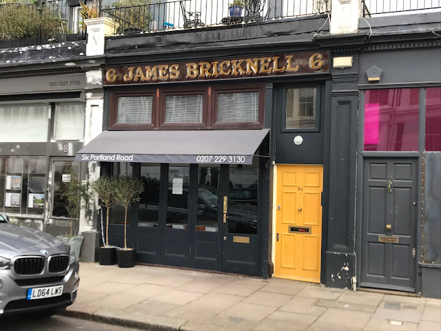 Old sign, Portland Road, Notting Hill, London