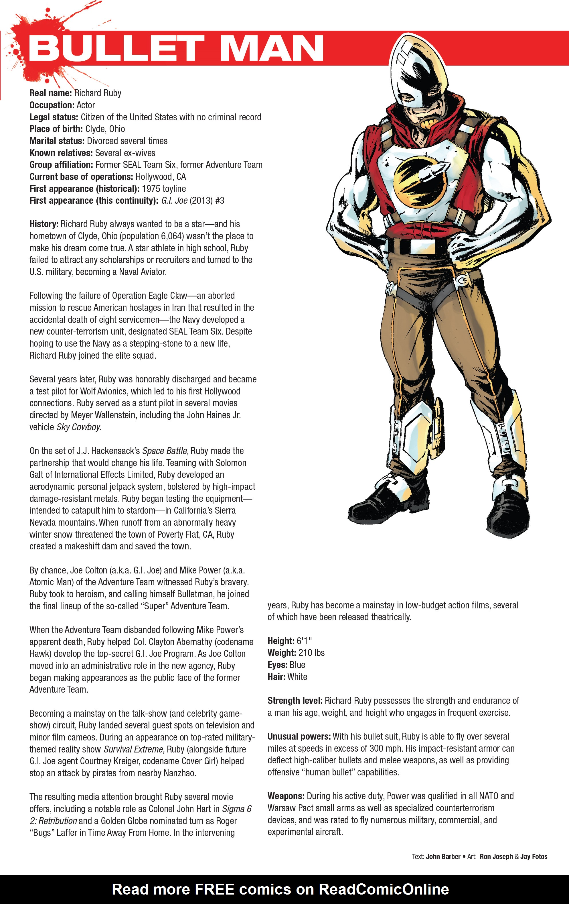 Read online Hasbro Heroes Sourcebook comic -  Issue #1 - 26