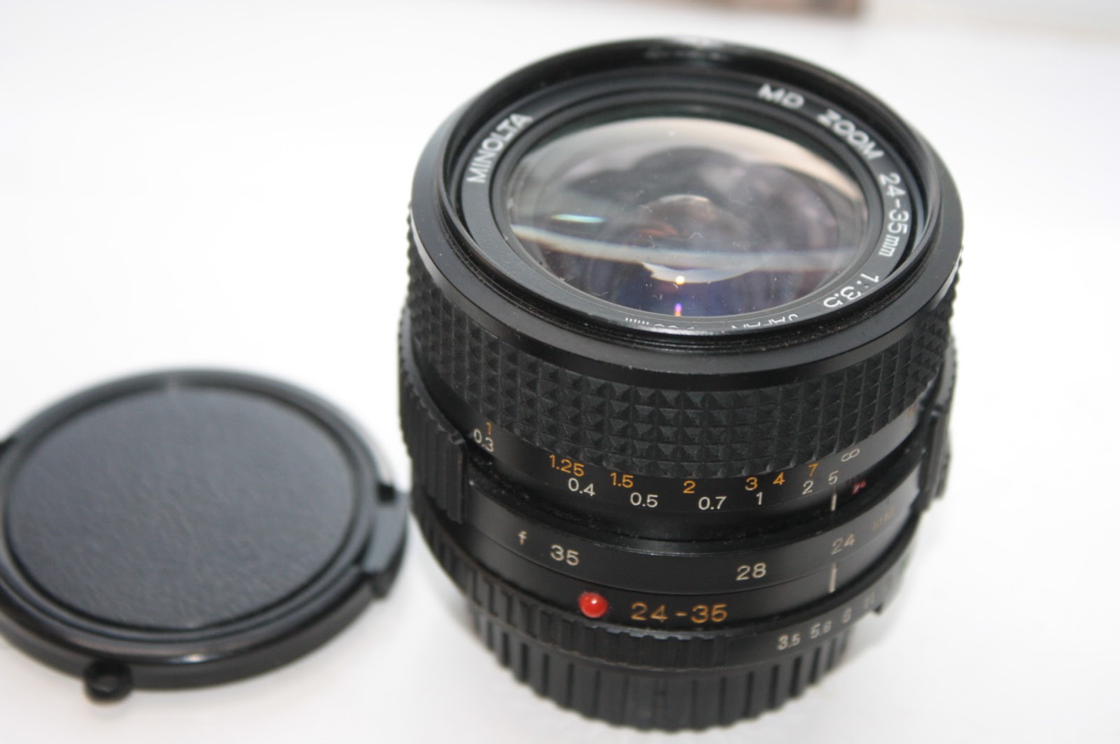 Minolta Zoom 3x1x f/1.72.8 Macro Autofocus Lens MINOLTA MD 2435MM WIDE ANGLE ZOOM LENS SCARCE