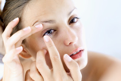 lenti a contatto in mare