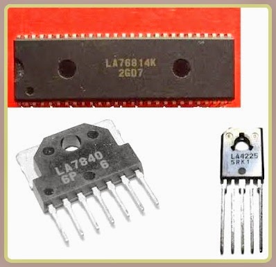 Electro help: COLOR TV CIRCUIT - USING ICs LA76814 and LC863424