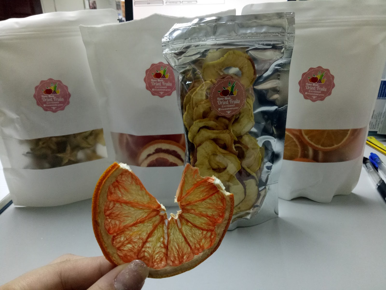 My freedom time's Diary Dried fruit Homemade fruit