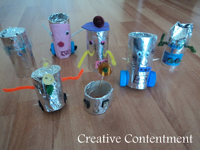  TP roll Robots by Creatively Content 