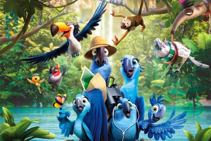 GeekMatic!: PRESS RELEASE: Party in the Jungle Rio 2 Poster!