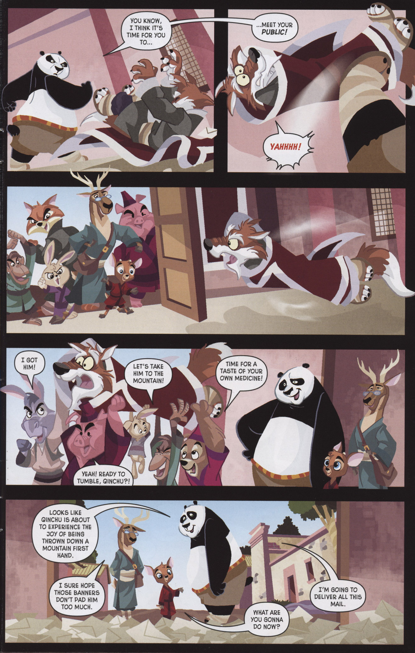 Read online Kung Fu Panda comic -  Issue #2 - 21
