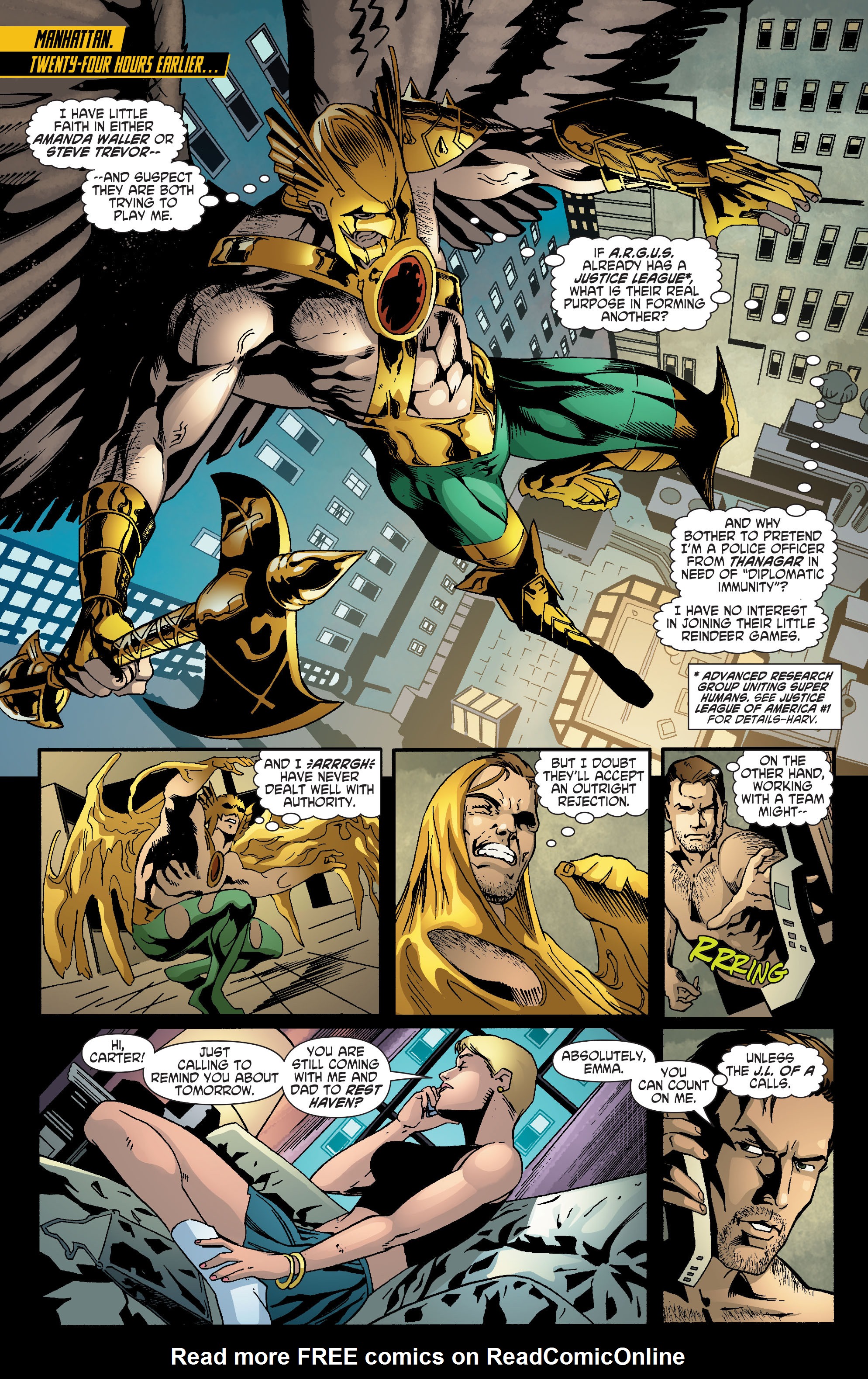 Read online The Savage Hawkman comic -  Issue #19 - 5