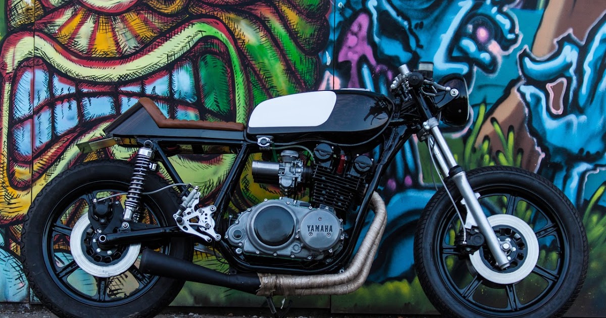 Hell Kustom : Yamaha XS750 By Robinson's Speed Shop