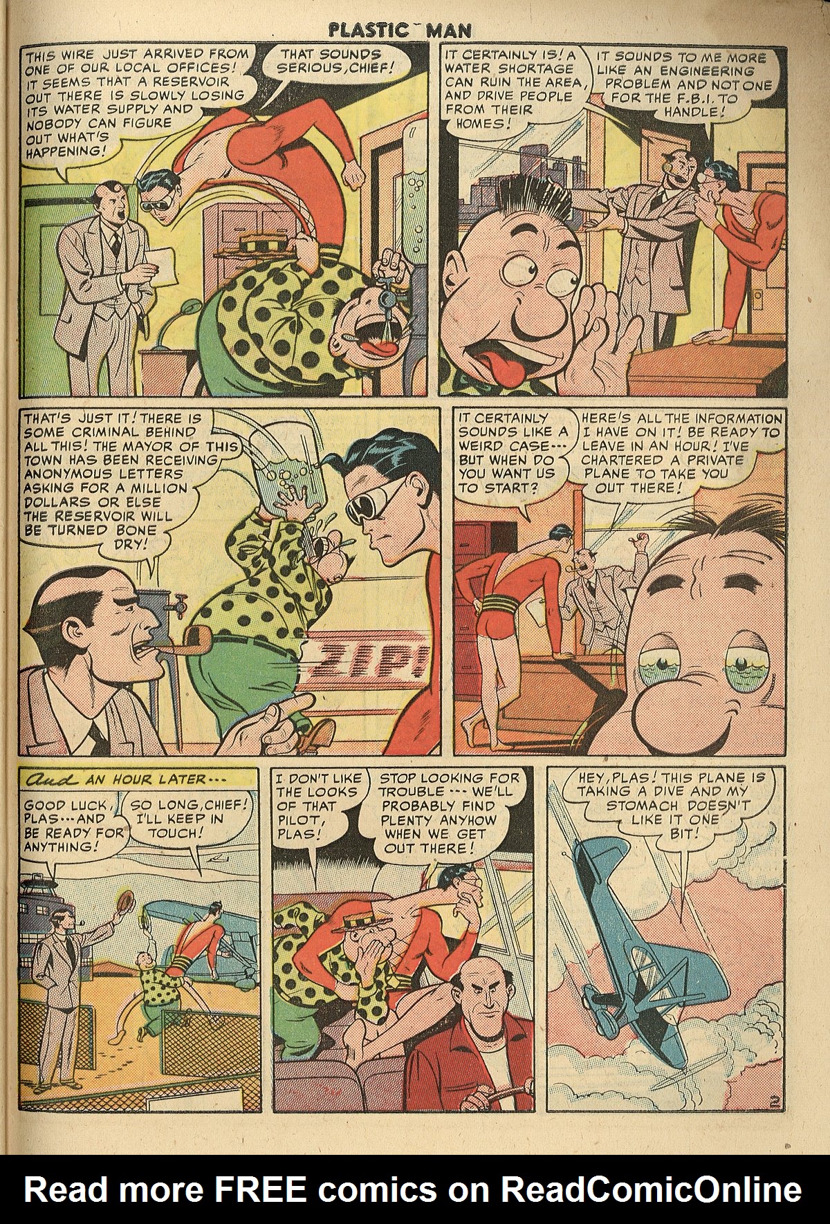 Read online Plastic Man (1943) comic -  Issue #28 - 43