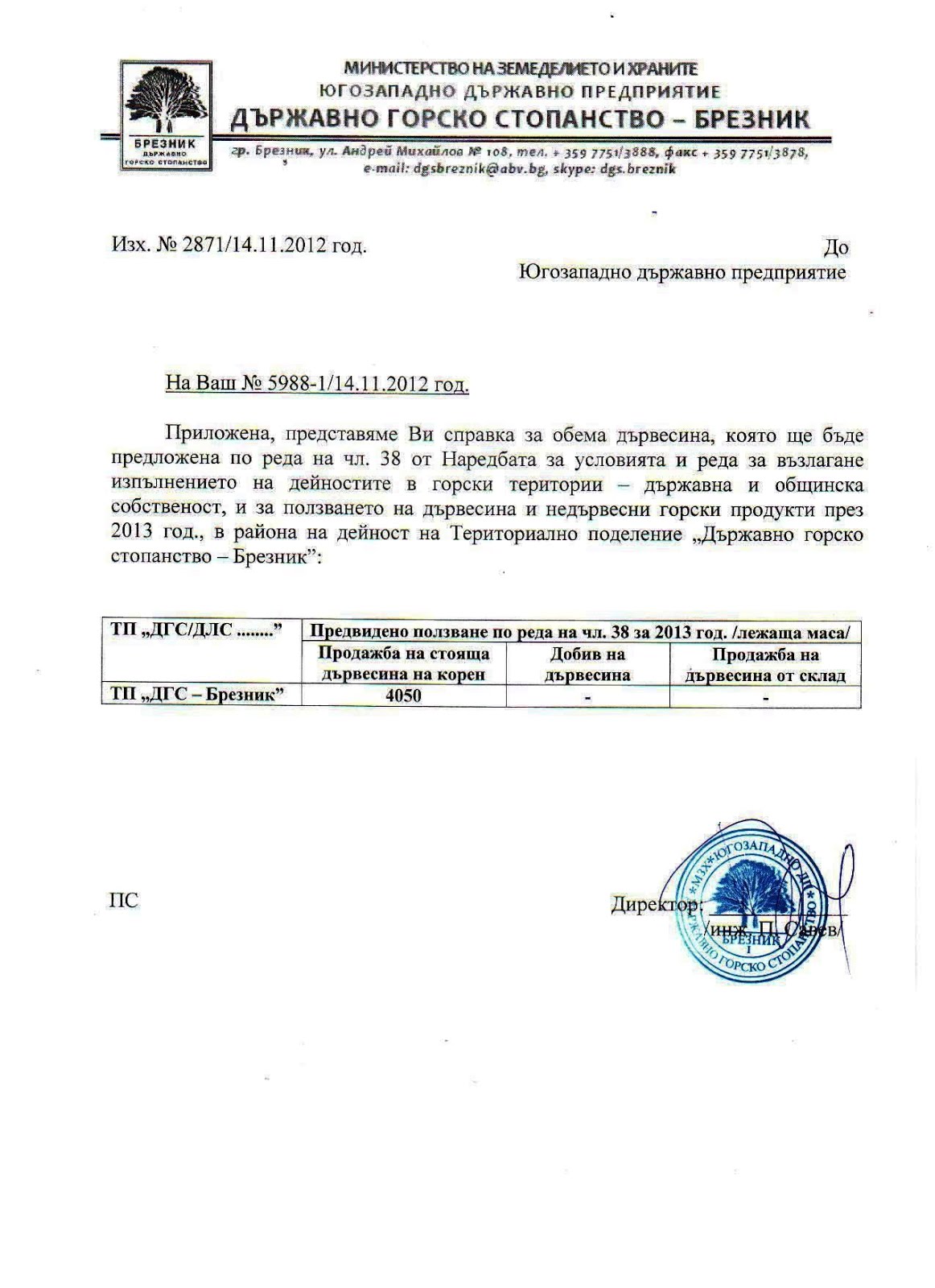 Informaciya Po Naredba Za Usloviyata I Reda Za Vzlagane Izplnenieto Na Dejnosti V Gorskite Teritorii Drzhavna I Obshinska Sobstvenost I Polzvaneto Na Drvesina I Nedrvesni Gorski Produkti Dgs Novi Pazar