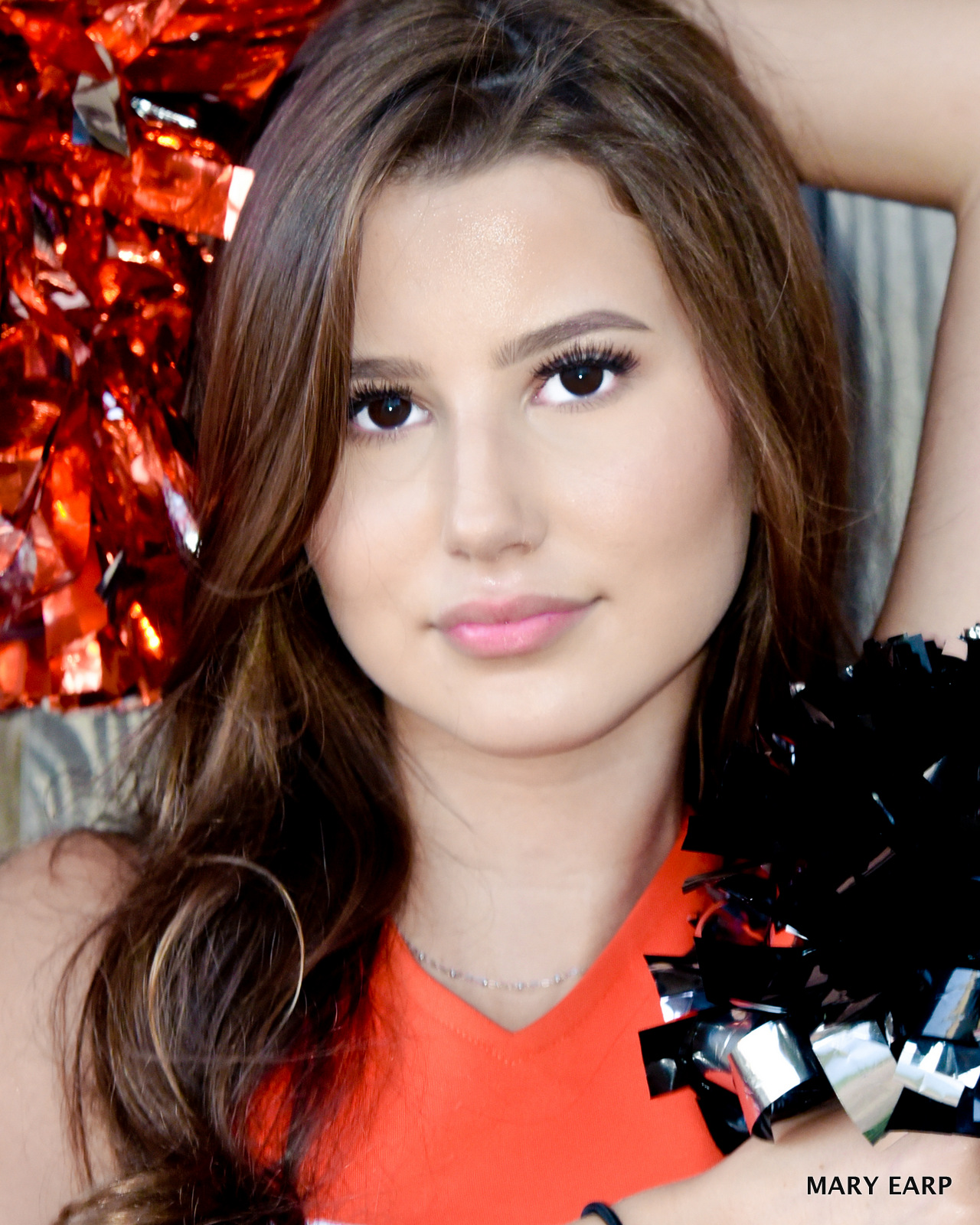 Princess and Outlaw Photography: CHEER HEADSHOTS 2018-19 JV - VARSITY