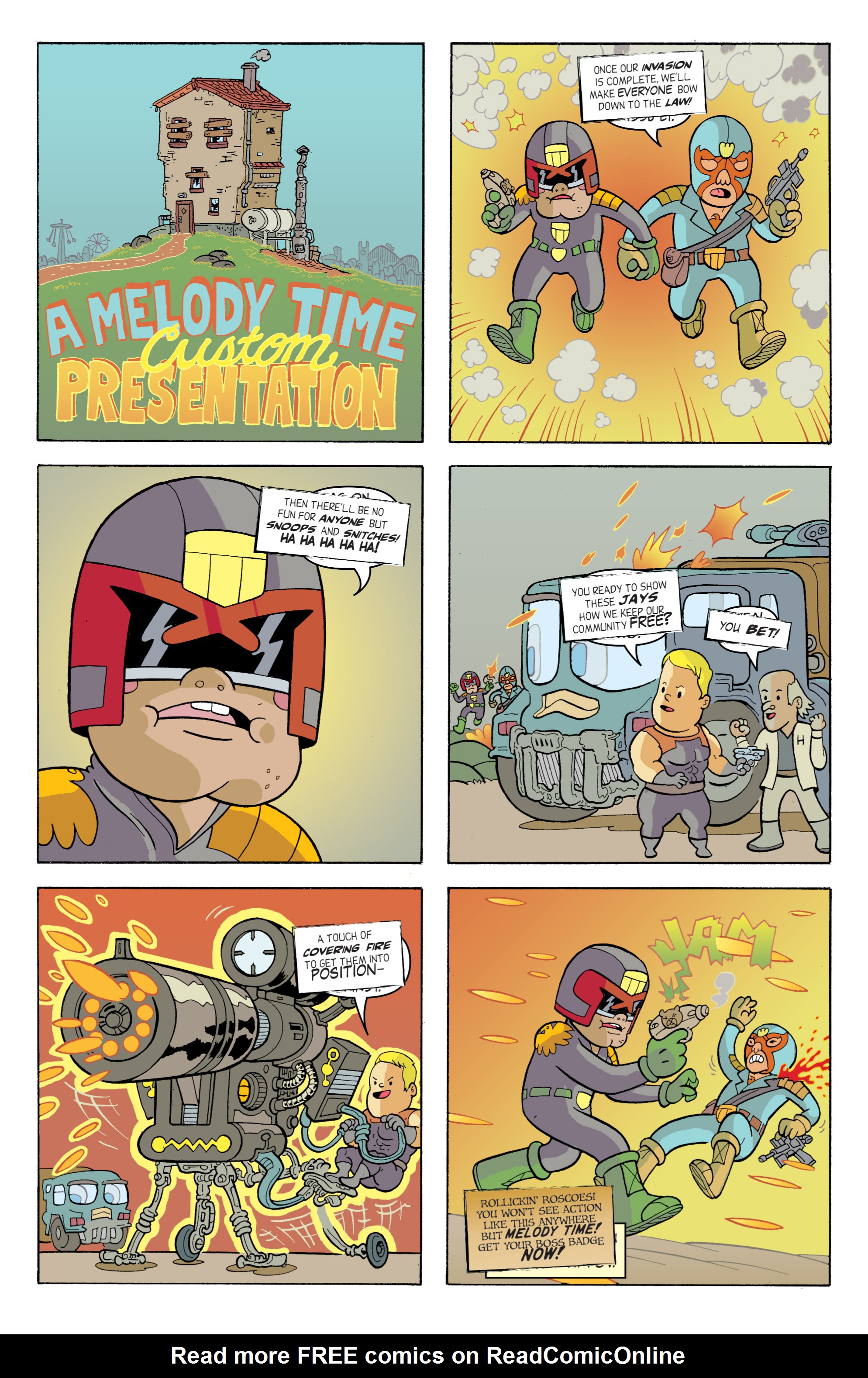 Read online Judge Dredd: Mega-City Two comic -  Issue #4 - 19