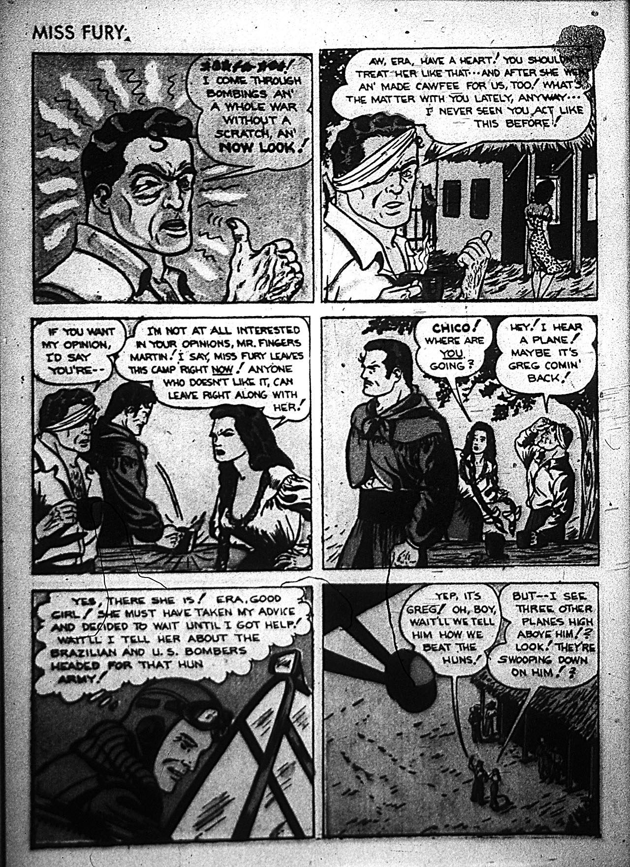 Read online Miss Fury (1942) comic -  Issue #3 - 46