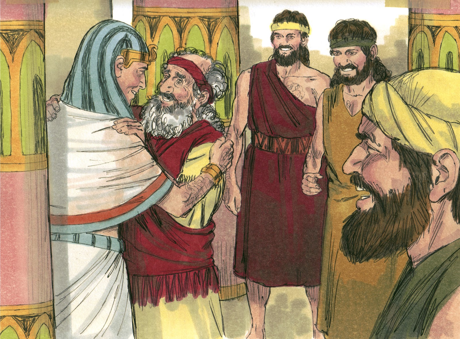 1.13. Genesis: Joseph Reunited With His Family | Bible Fun For Kids