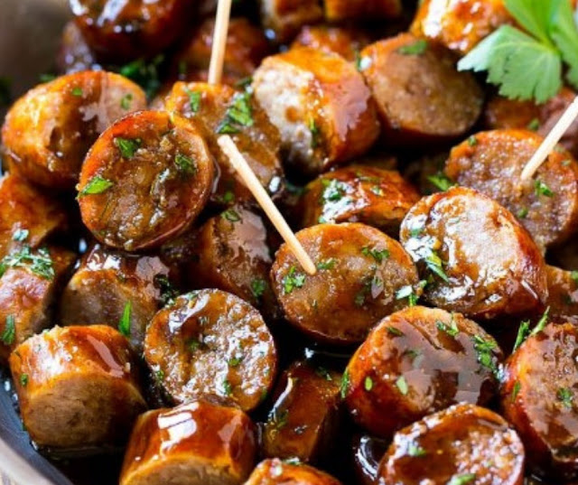 Beer Brat Bites Beer Brat Bites