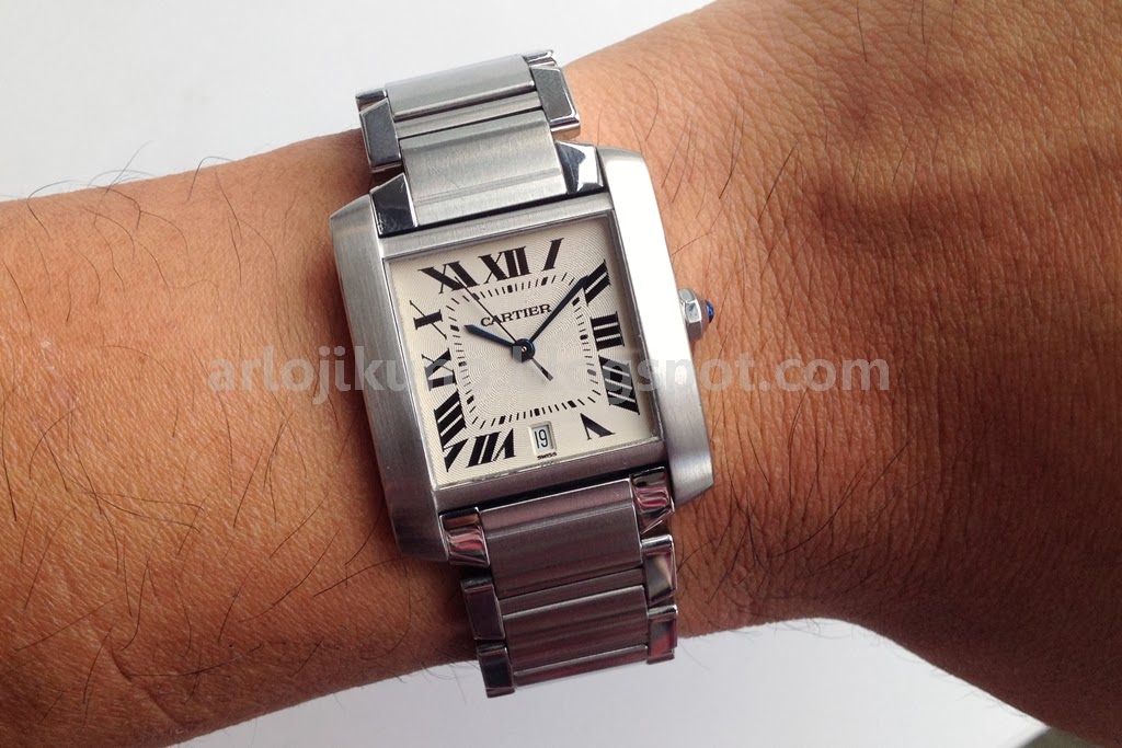 Jam Tangan Second: (SOLD) Cartier Tank Francaise Large Automatic ref.2302