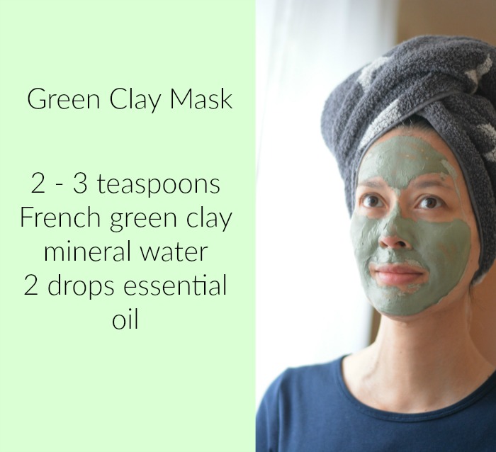 Duni's Studio Easy homemade organic face mask [ green clay ]