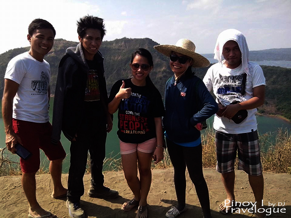 My buddies with a Vietnamese friend (in blue jacket) we just met along the way